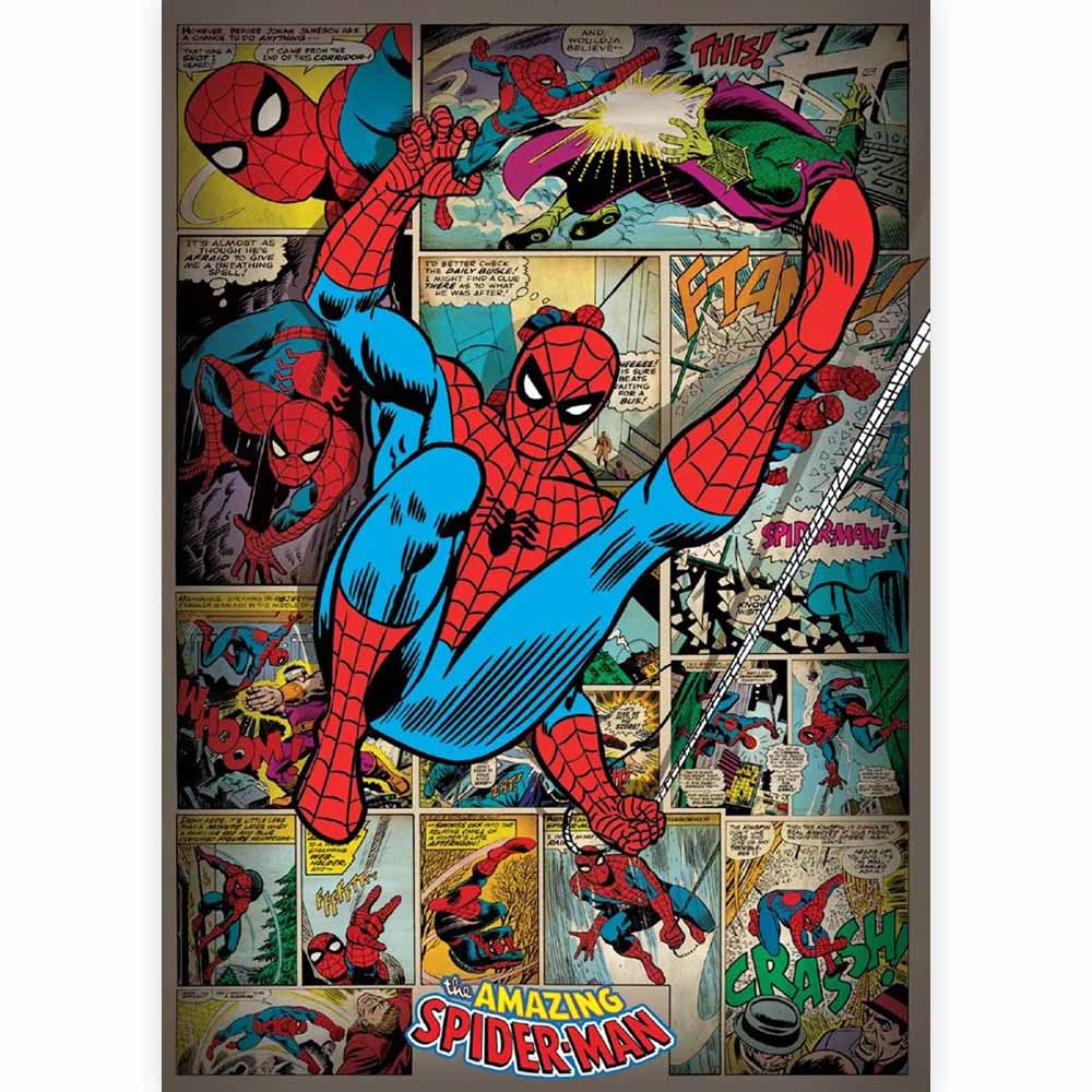 SPIDERMAN スパイダーマン - Retro / ポストカード・レター 【公式 / オフィシャル】