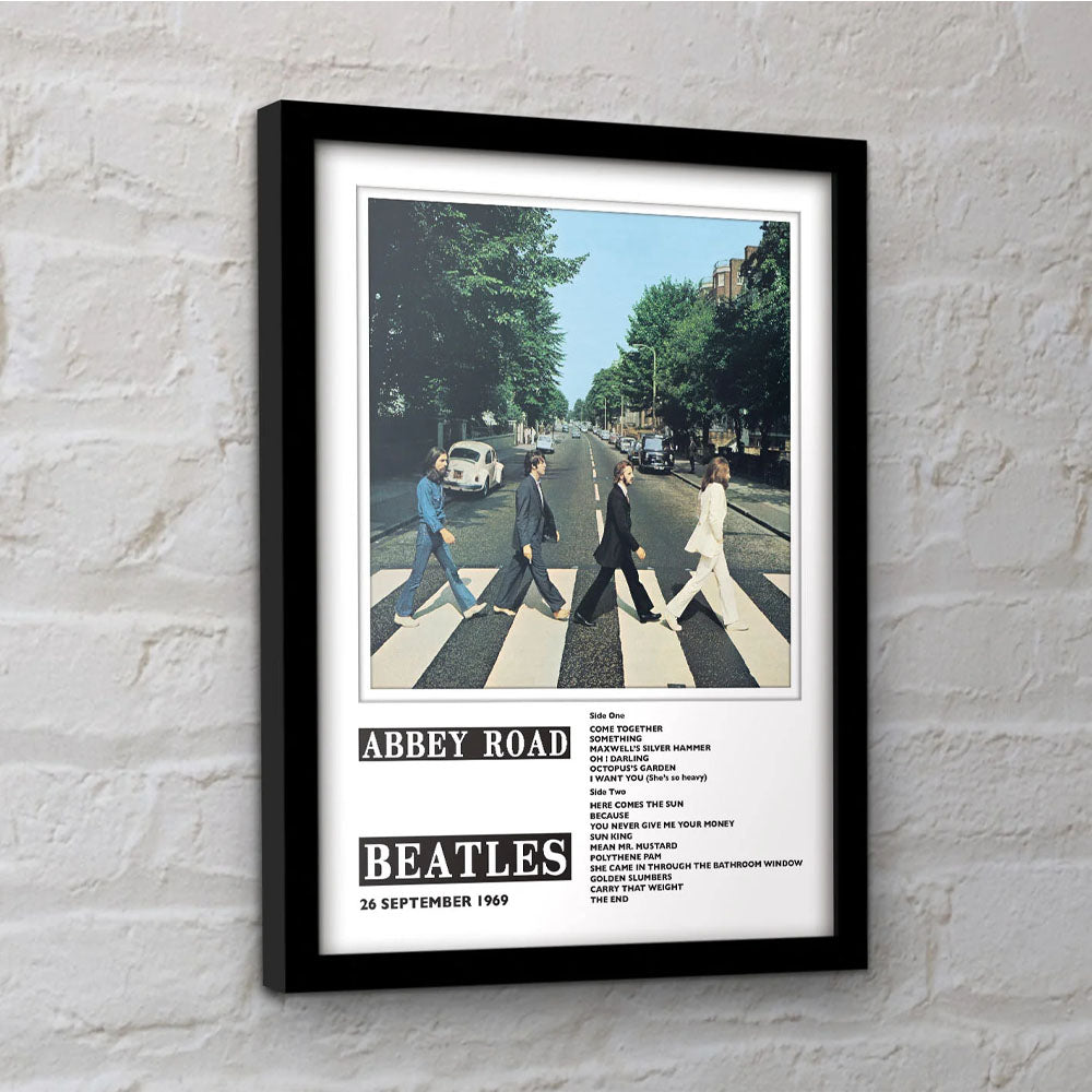 THE BEATLES ビートルズ (来日 60周年 ) - Abbey Road / インテリア額