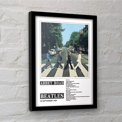 THE BEATLES ビートルズ (結成 65周年 ) - Abbey Road / インテリア額 【公式 / オフィシャル】