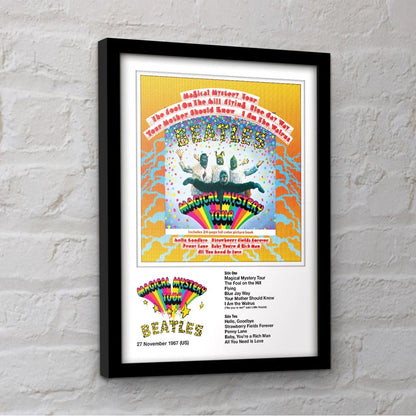 THE BEATLES ビートルズ (結成 65周年 ) - Magical Mystery Tour / インテリア額 【公式 / オフィシャル】