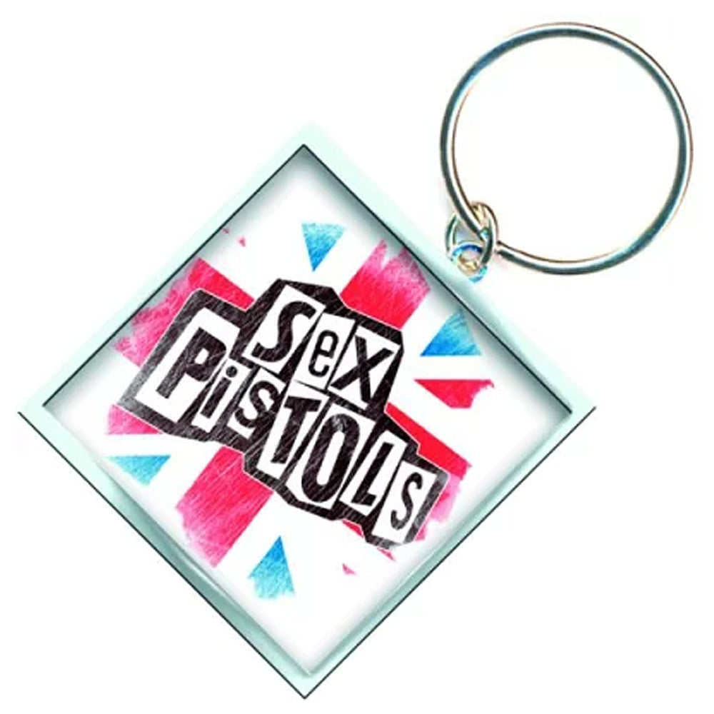 SEX PISTOLS セックスピストルズ - Union Jack / フォトプリント / キーホルダー 【公式 / オフィシャル】