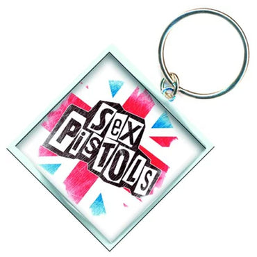SEX PISTOLS セックスピストルズ - Union Jack / フォトプリント / キーホルダー 【公式 / オフィシャル】