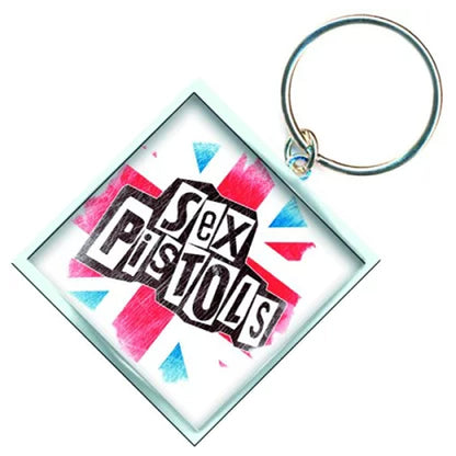 SEX PISTOLS セックスピストルズ - Union Jack / フォトプリント / キーホルダー 【公式 / オフィシャル】