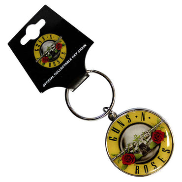 GUNS N ROSES ガンズアンドローゼズ (結成 40周年 ) - Bullet / キーホルダー 【公式 / オフィシャル】