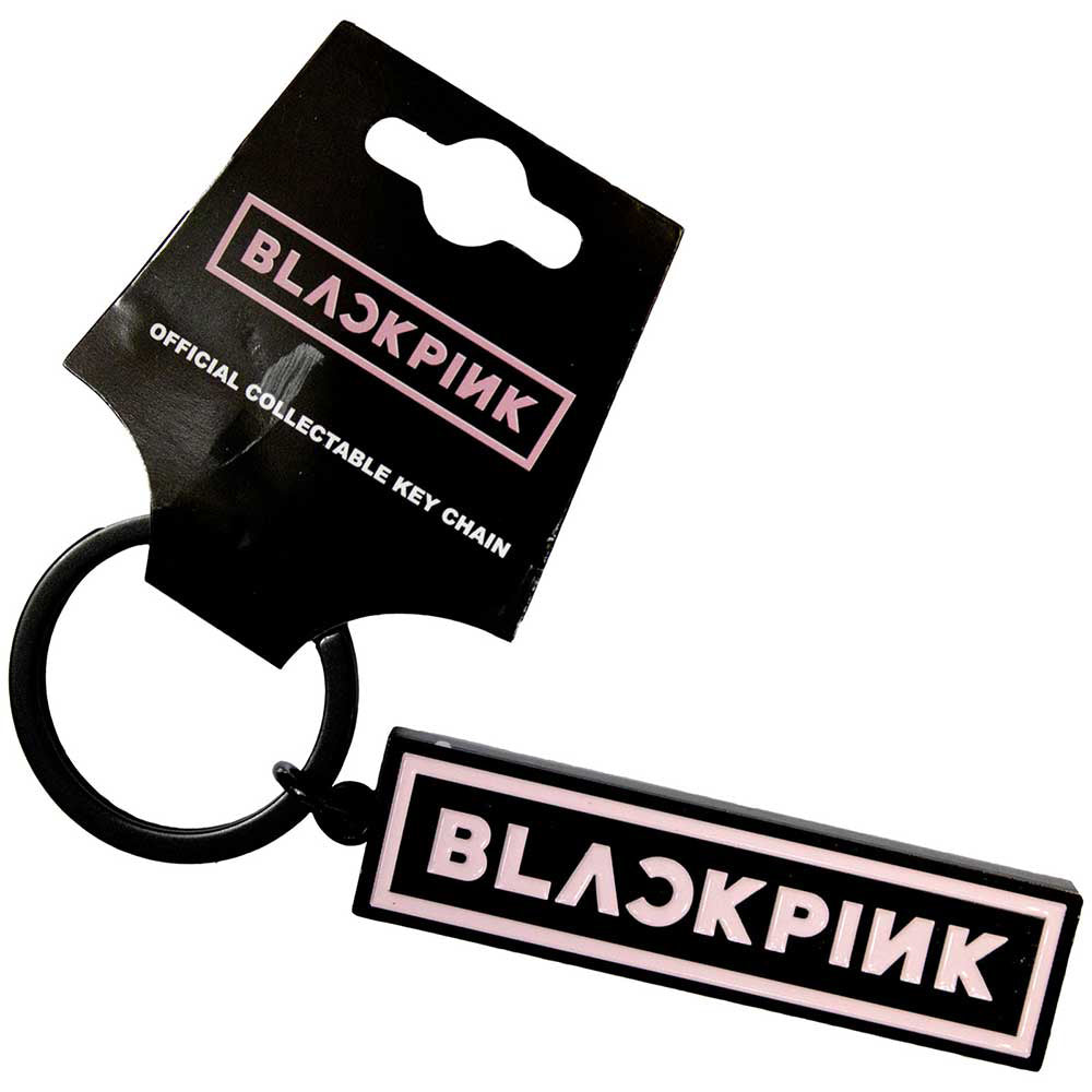 BLACKPINK ブラックピンク - Logo / キーホルダー 【公式 / オフィシャル】