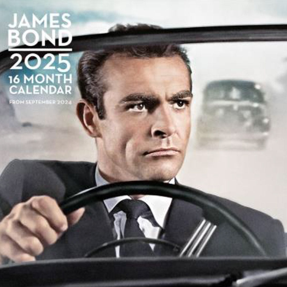 【廃番ラスト販売/特別価格】JAMES BOND ジェームズボンド - JAMES BOND / 2025年 / カレンダー・ダイアリー 【公式 / オフィシャル】