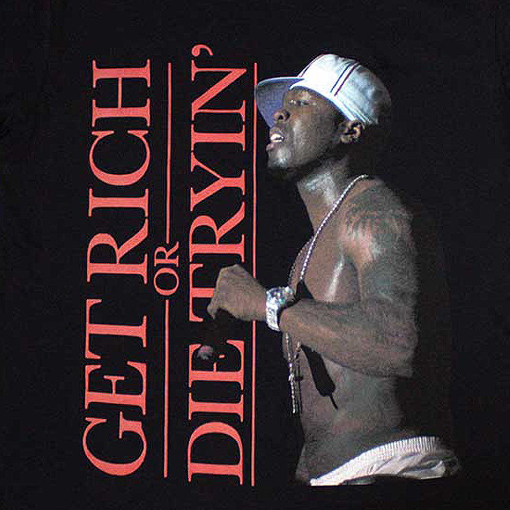 50 CENT - Get Rich / T-shirt / Men's
