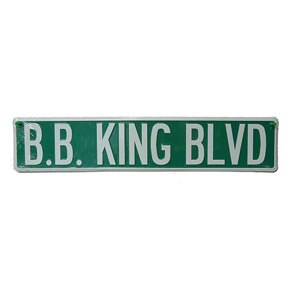 B.B.KING ビービーキング (生誕 100年 ) - Street Sign / インテリア雑貨 - PGS