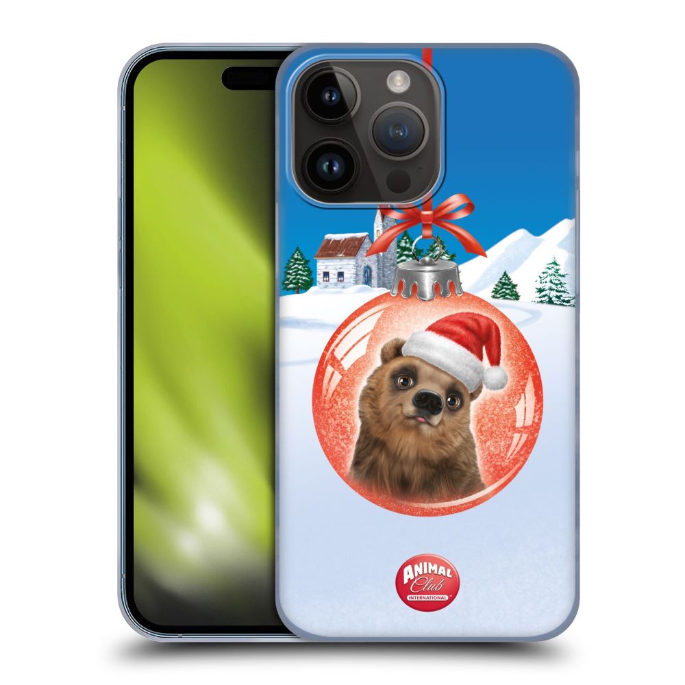 ANIMAL CLUB INTERNATIONAL アニマルクラブインターナショナル - Christmas Balls / Bear ハード case / Apple iPhoneケース 【公式 / オフィシャル】