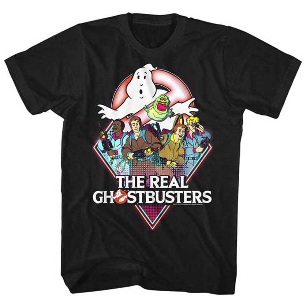 GHOSTBUSTERS ゴーストバスターズ - THE REAL GHOSTBUSTERS / Tシャツ / メンズ 【公式 / オフィシャル】