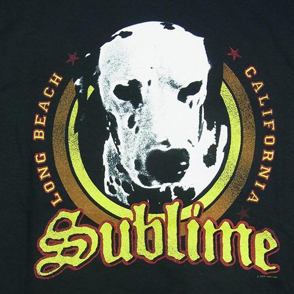 SUBLIME - LOU DOG / Back Print / T-shirt / Men's