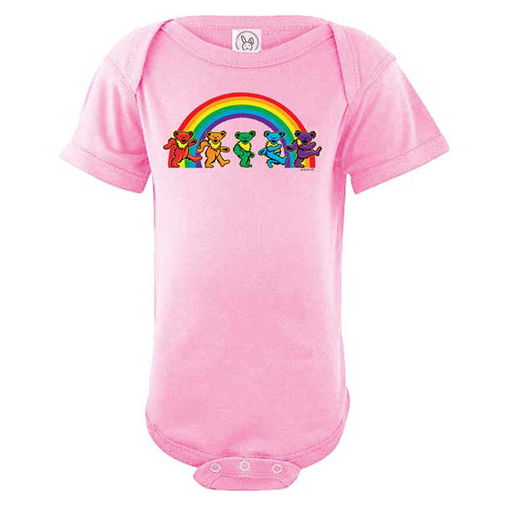GRATEFUL DEAD グレイトフルデッド (結成 60周年 ) - RAINBOW BEARS / ロンパース / Tシャツ / ベビー 【公式 / オフィシャル】