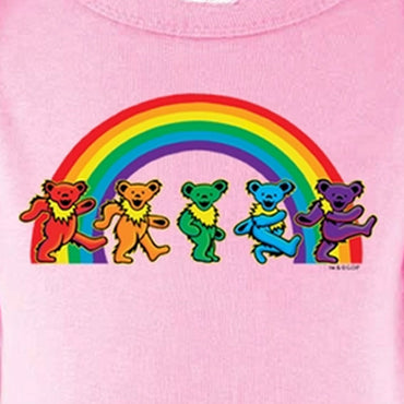 GRATEFUL DEAD グレイトフルデッド (結成 60周年 ) - RAINBOW BEARS / ロンパース / Tシャツ / ベビー 【公式 / オフィシャル】