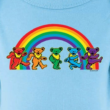 GRATEFUL DEAD グレイトフルデッド (結成 60周年 ) - RAINBOW BEARS / ロンパース / Tシャツ / ベビー