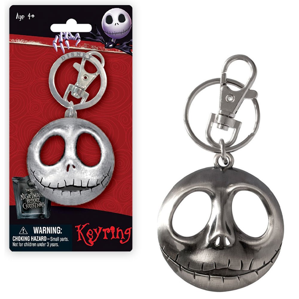 NIGHTMARE BEFORE CHRISTMAS ナイトメアー・ビフォア・クリスマス - Jack's Head / キーホルダー - PGS