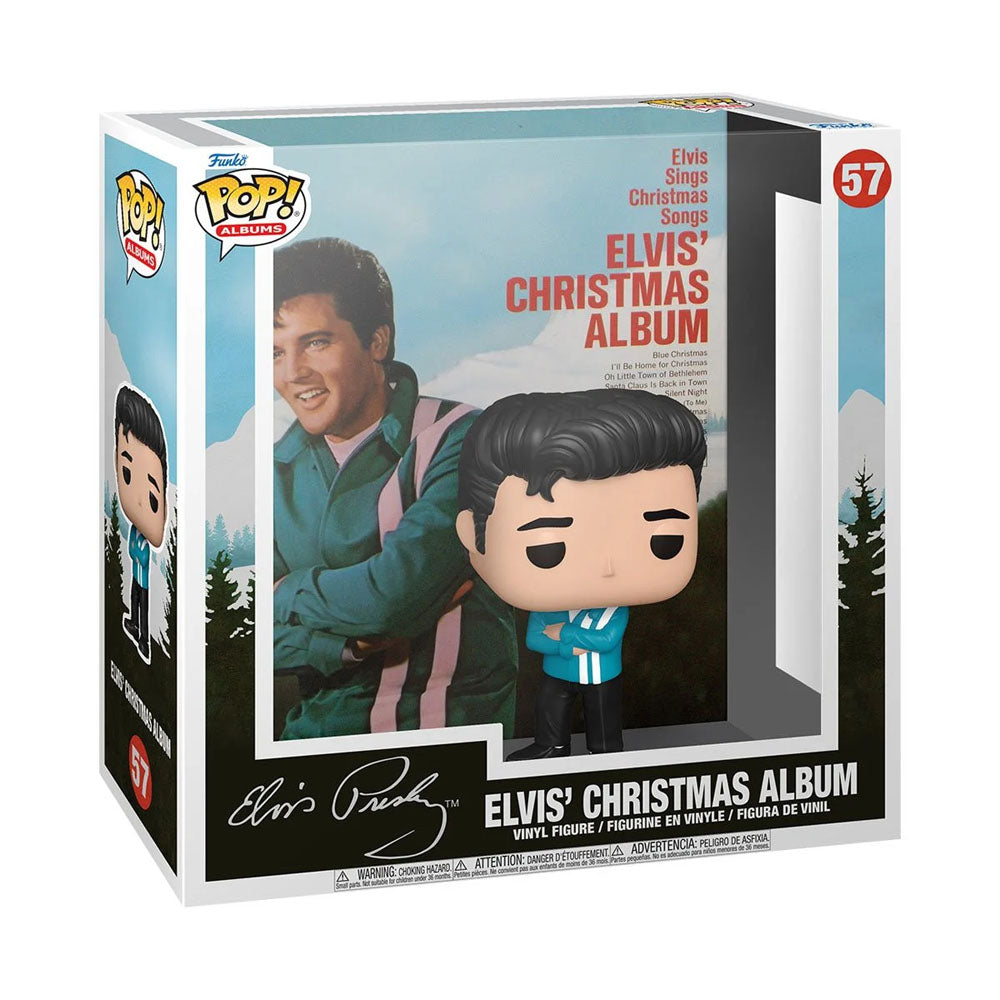 ELVIS PRESLEY エルヴィスプレスリー (生誕 90周年 ) - Elvis' Christmas Album Funko Pop! Album Figure #57 with Case / フィギュア・人形 【公式 / オフィシャル】