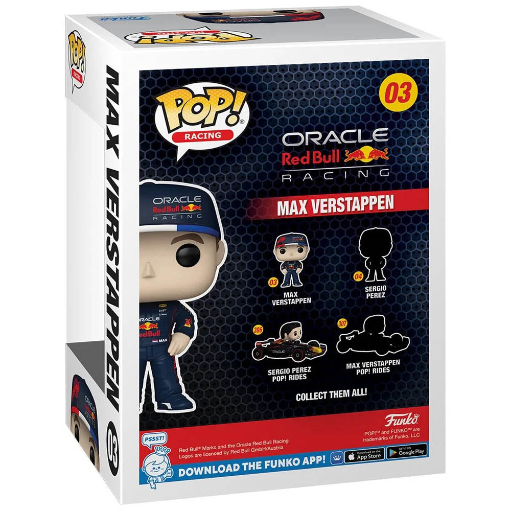 
                  
                    FORMULA ONE（F1） フォーァミュラワン - Max Verstappen Funko Pop! Vinyl Figure #03 / フィギュア・人形 【公式 / オフィシャル】
                  
                