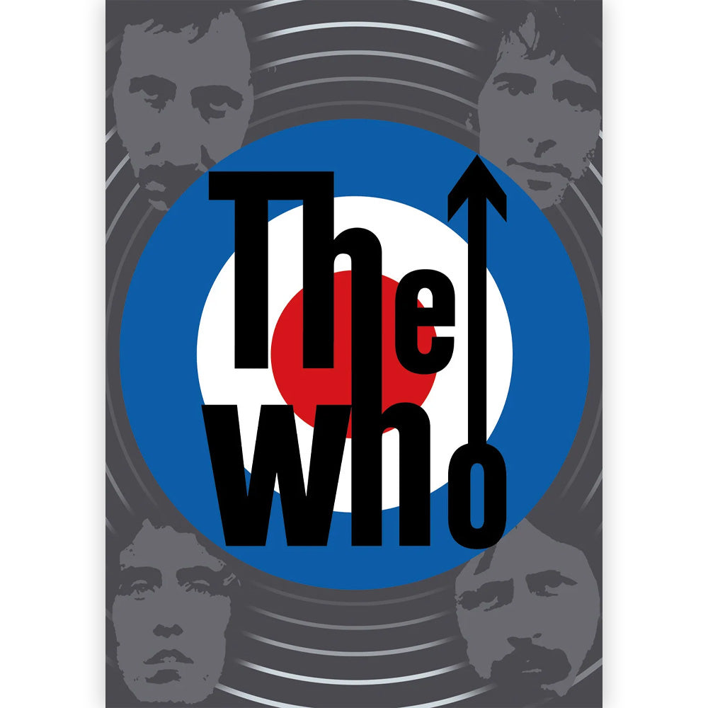 THE WHO ザ・フー (デビュー 60周年 ) - Logo / ポストカード・レター 【公式 / オフィシャル】