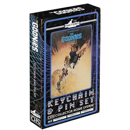The Goonies (40th Anniversary) - CHS Keychain and Pin Set with Charm