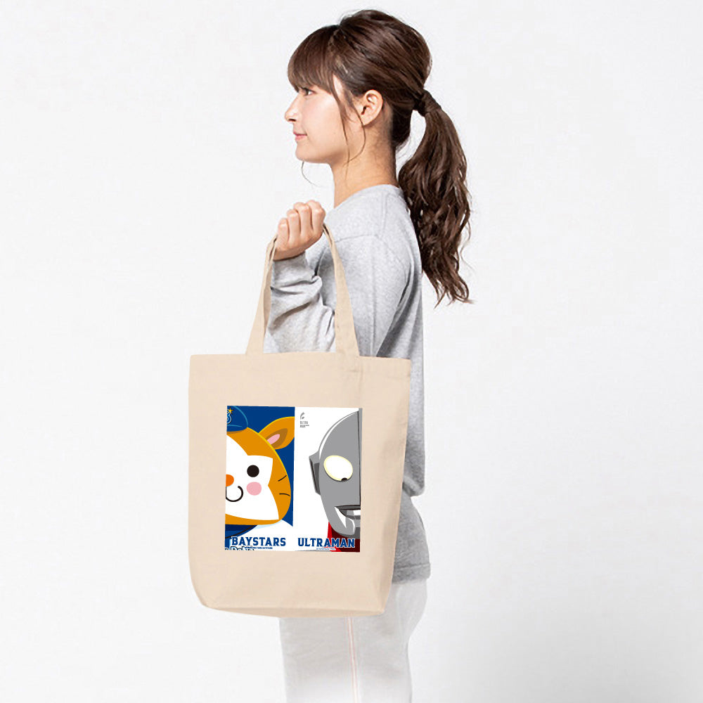 ULTRAMAN (Series 60th Anniversary) - Ultraman 2024 x Yokohama DeNA Baystars Collaboration / Contrast / Tote Bag