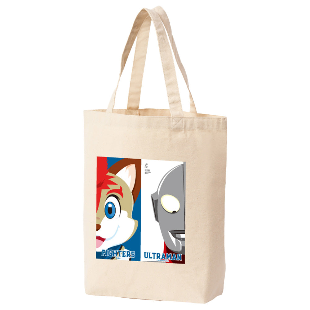ULTRAMAN (Series 60th Anniversary) - Ultraman 2024 x Hokkaido Nippon-Ham Fighters Collaboration / Contrast / Tote Bag
