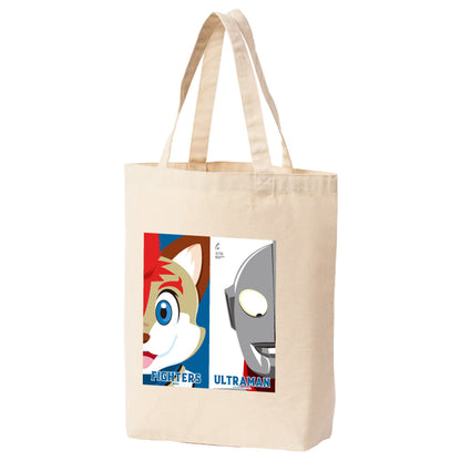 ULTRAMAN (Series 60th Anniversary) - Ultraman 2024 x Hokkaido Nippon-Ham Fighters Collaboration / Contrast / Tote Bag