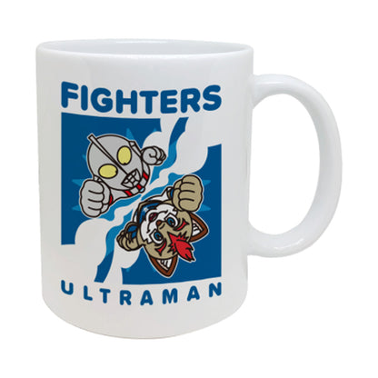 ULTRAMAN ウルトラマン (シリーズ 60周年 ) - ウルトラマン2024×北海道日本ハムファイターズコラボ / デフォルメ / マグカップ