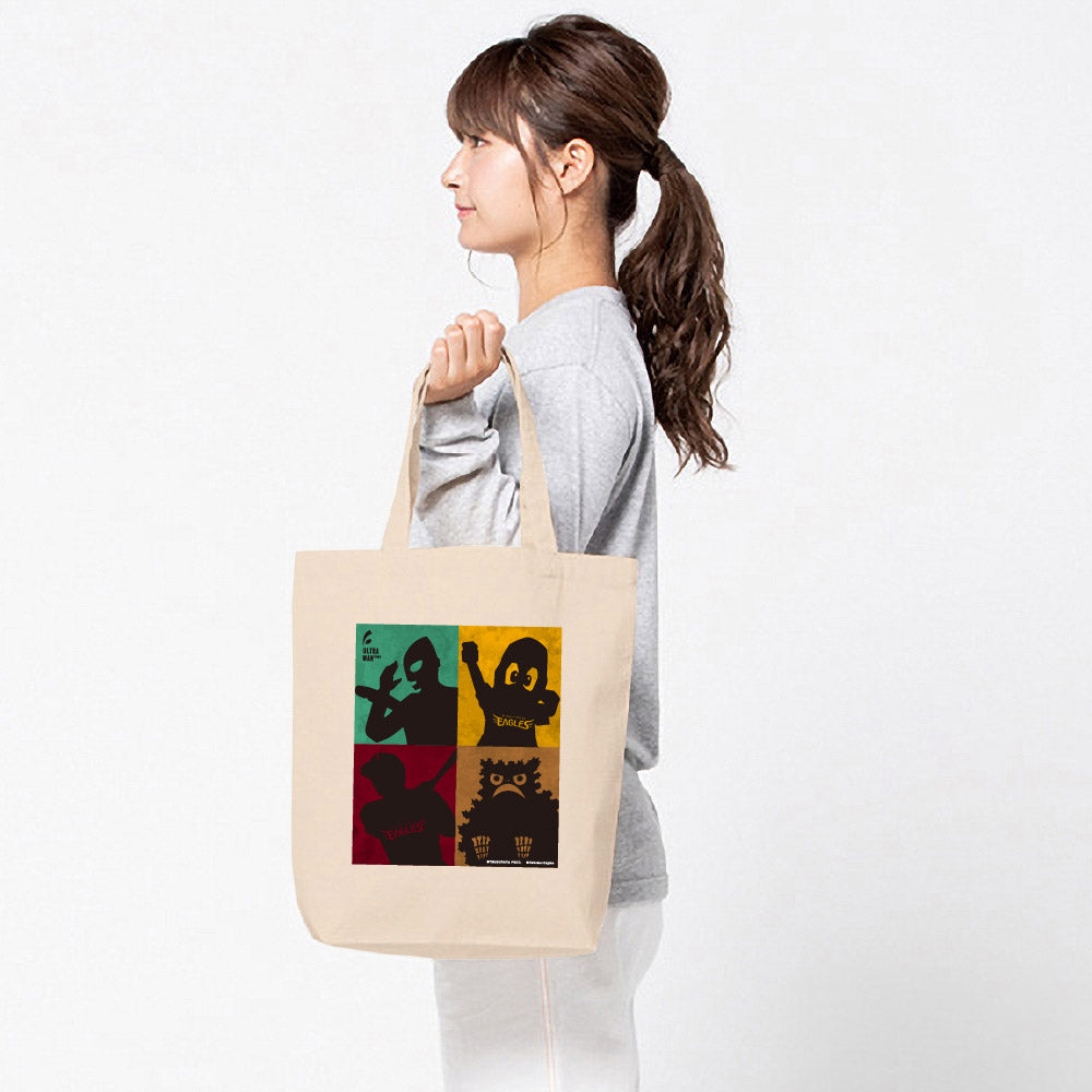 ULTRAMAN ウルトラマン (シリーズ 60周年 ) - ウルトラマン2024×楽天イーグルスコラボ / 影絵 / トートバッグ