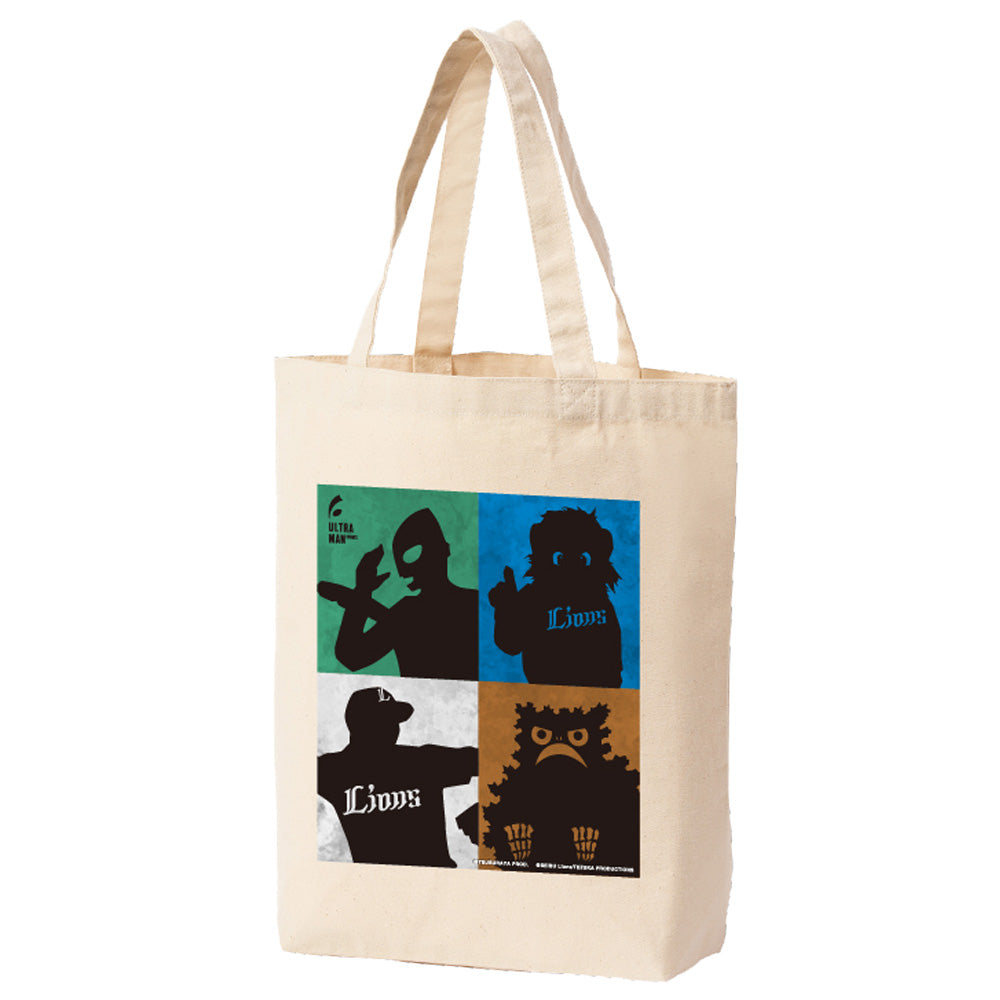 ULTRAMAN (Series 60th Anniversary) - Ultraman 2024 x Saitama Seibu Lions Collaboration / Shadow Art / Tote Bag
