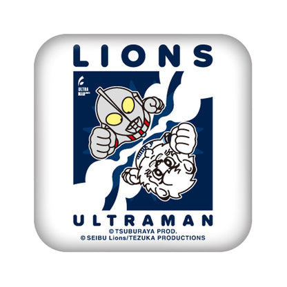 ULTRAMAN ウルトラマン (シリーズ 60周年 ) - ウルトラマン2024×埼玉西武ライオンズコラボ / デフォルメ / バッジ 【公式 / オフィシャル】