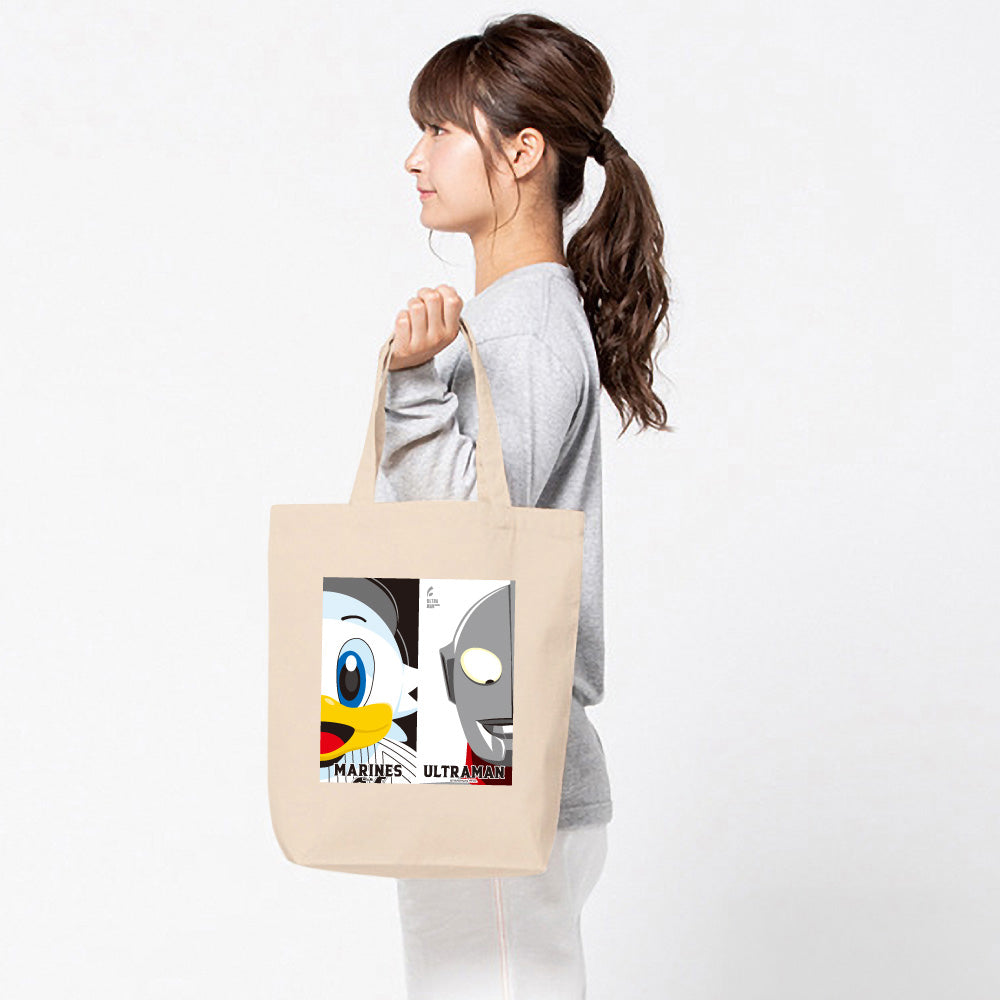 
                  
                    ULTRAMAN Ultraman - Ultraman 2024 x Chiba Lotte Marines collaboration / contrast / tote bag
                  
                