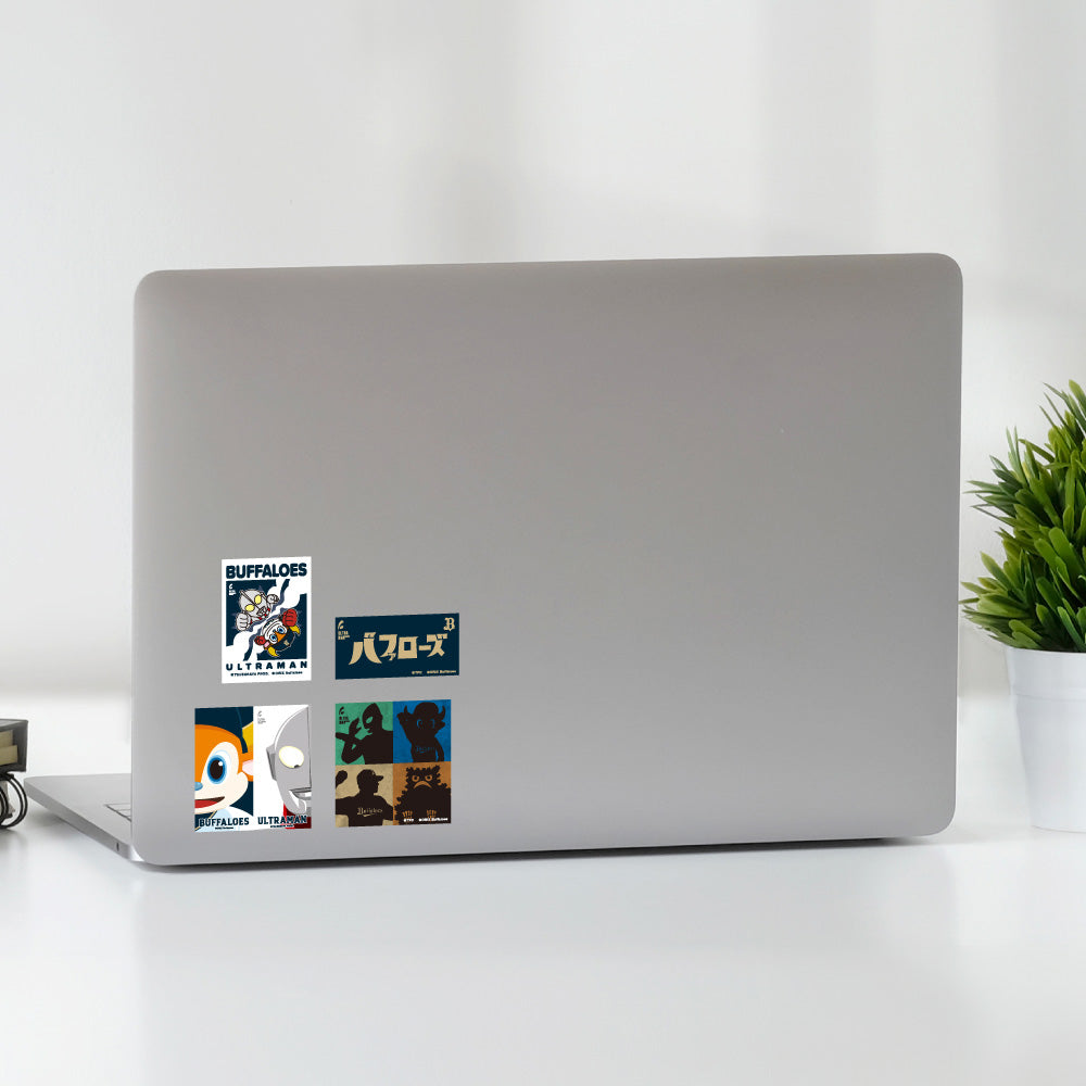 ULTRAMAN Ultraman (Series 60th Anniversary) - Ultraman 2024 x Orix Buffaloes Collaboration / Set of 4 / Stickers