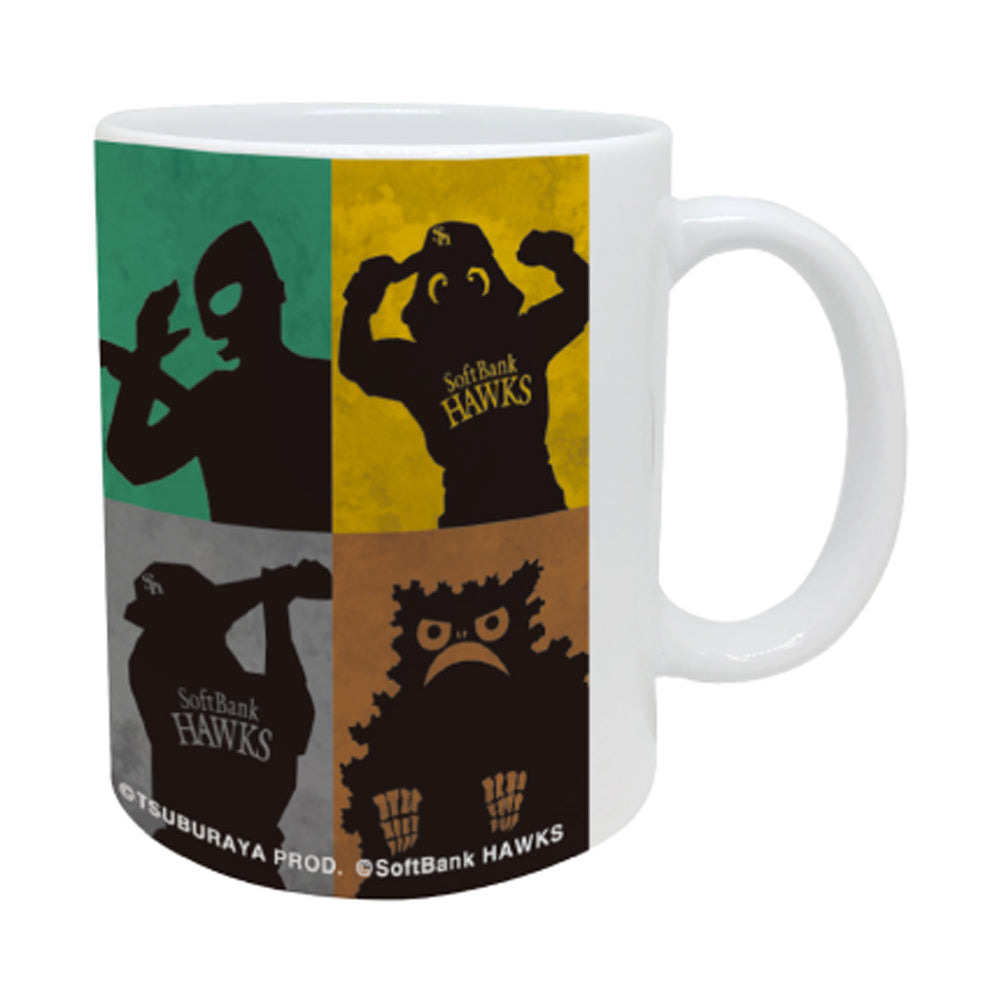 
                  
                    ULTRAMAN Ultraman - Ultraman 2024 x Fukuoka SoftBank Hawks collaboration / Shadow art / Mug
                  
                