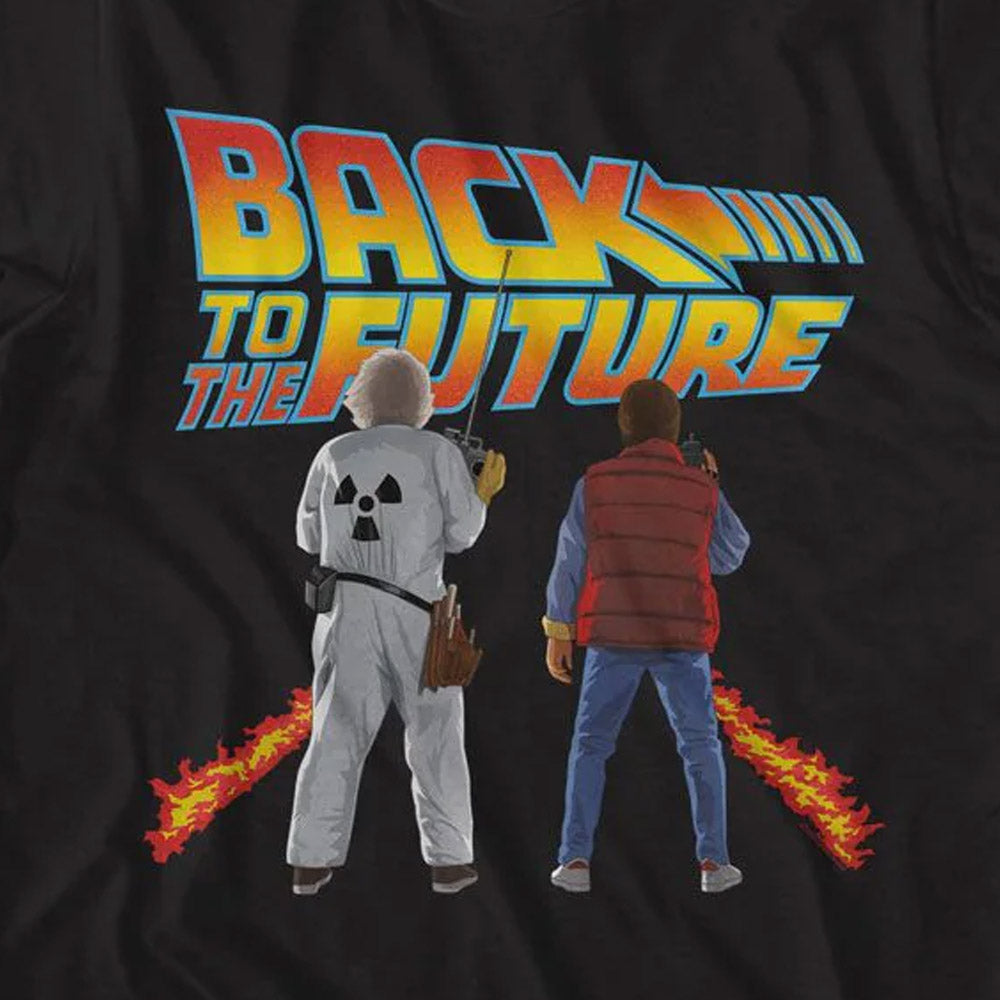 BACK TO THE FUTURE バックトゥザフューチャー (劇場公開 40周年 ) - DOC AND MARTY / Tシャツ / メンズ 【公式 / オフィシャル】
