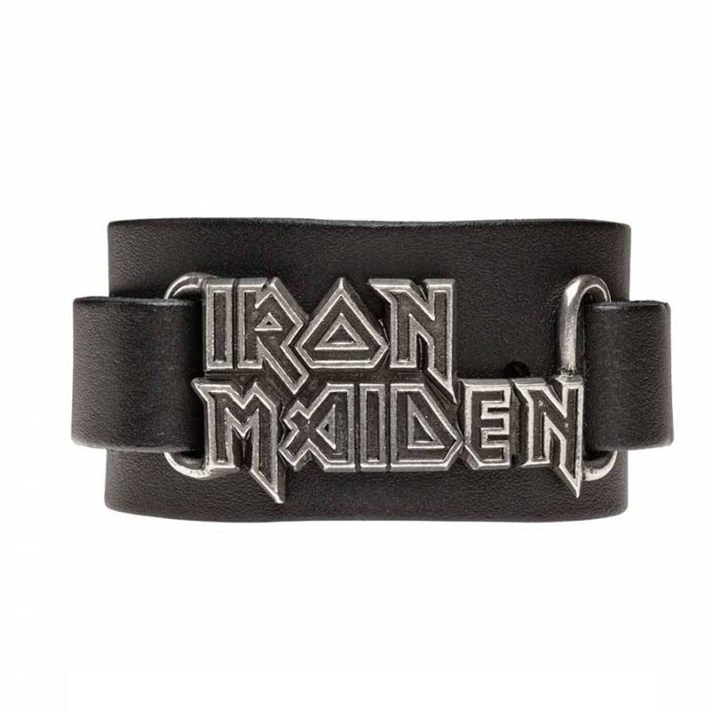 
                  
                    IRON MAIDEN アイアンメイデン (結成 50周年 ) - LOGO / Alchemy（ブランド) / リストバンド 【公式 / オフィシャル】
                  
                