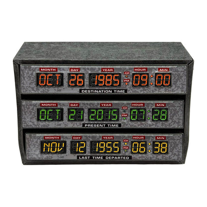 BACK TO THE FUTURE バックトゥザフューチャー (劇場公開 40周年 ) - Time Circuits Scaled Prop Replica / フィギュア・人形 【公式 / オフィシャル】