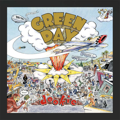 GREEN DAY グリーンデイ - Dookie (アルバム・シリーズ額) / インテリア額 【公式 / オフィシャル】