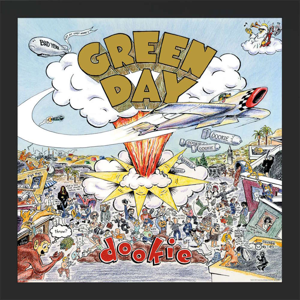 GREEN DAY グリーンデイ - Dookie (アルバム・シリーズ額) / インテリア額 【公式 / オフィシャル】