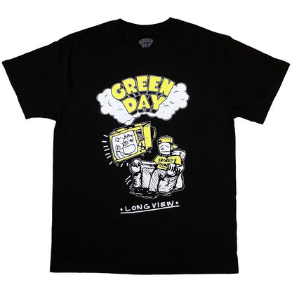 GREEN DAY グリーンデイ - Longview Doodle / Tシャツ / メンズ 【公式 / オフィシャル】