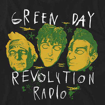 GREEN DAY グリーンデイ - Scribble Mask / Tシャツ / メンズ 【公式 / オフィシャル】