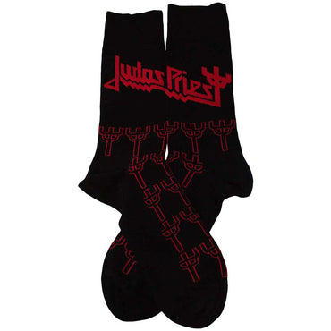 JUDAS PRIEST - Trident Pattern / Socks / Men's