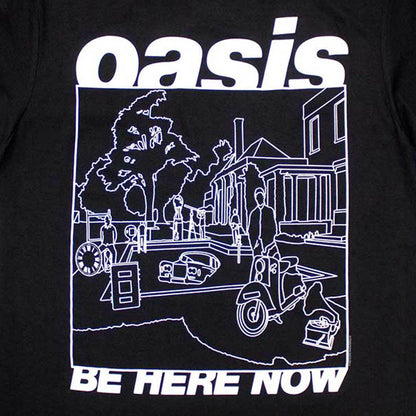 OASIS オアシス (10月 来日 記念 ) - Be Here Now Line Drawing / Tシャツ / メンズ 【公式 / オフィシャル】