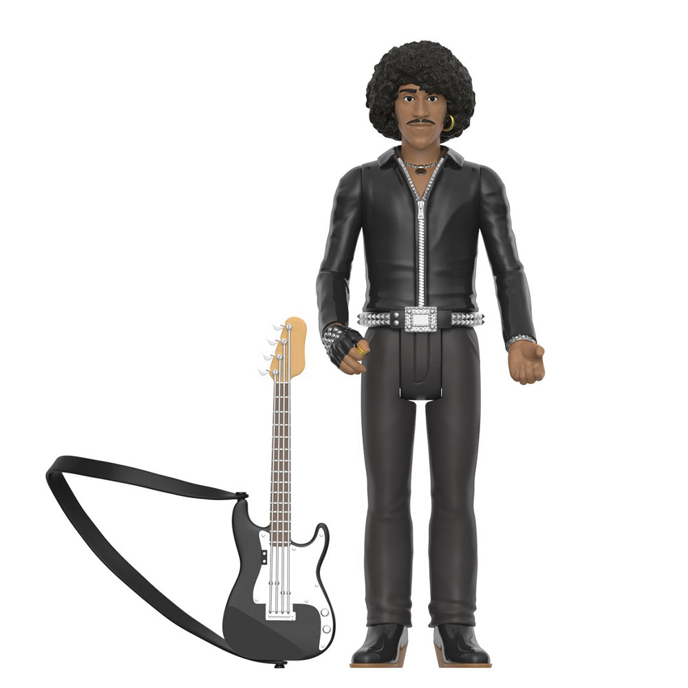 THIN LIZZY シンリジィ - Phil Lynott Black Leather 3 3/4-Inch ReAction Figure / フィギュア・人形 【公式 / オフィシャル】