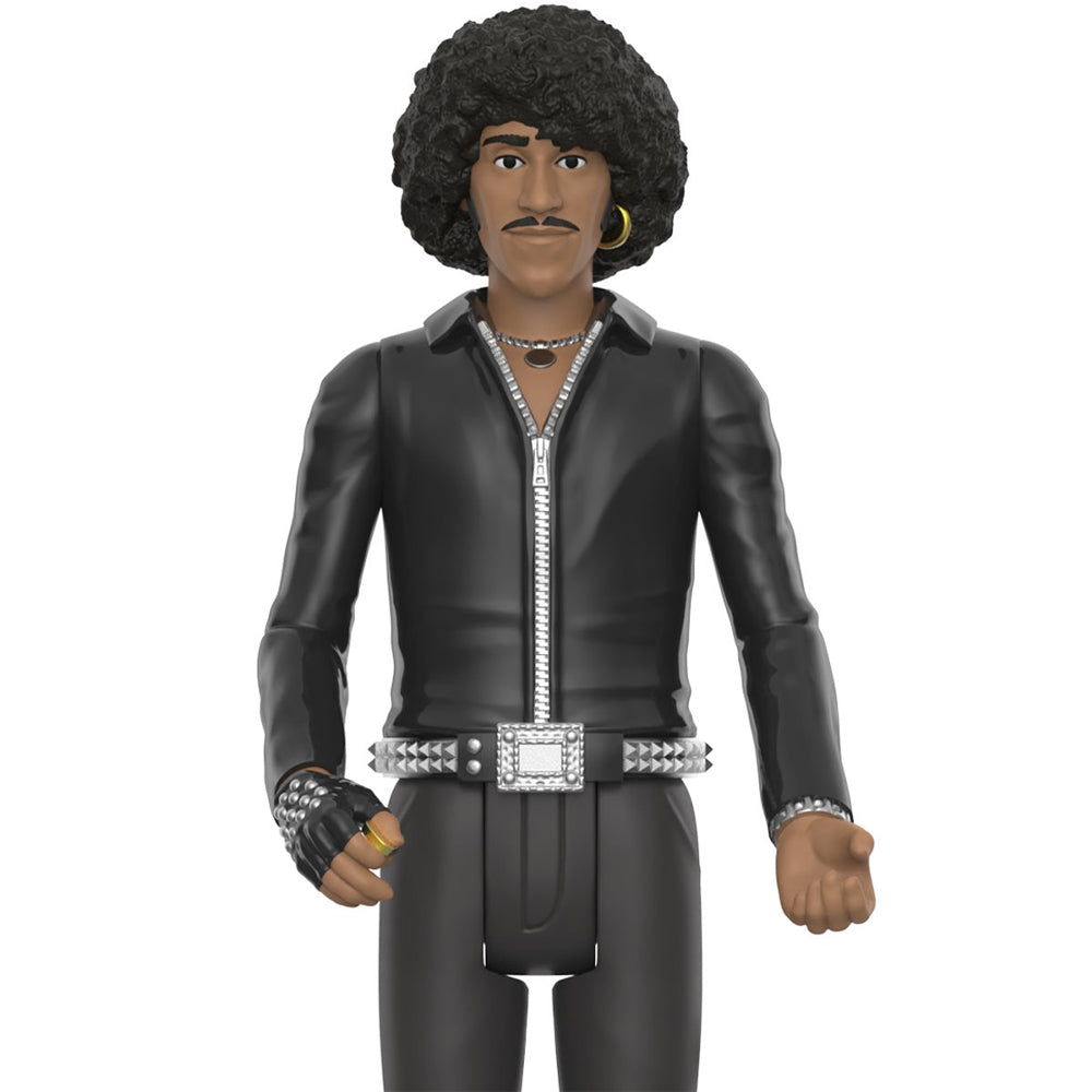 THIN LIZZY シンリジィ - Phil Lynott Black Leather 3 3/4-Inch ReAction Figure / フィギュア・人形 【公式 / オフィシャル】