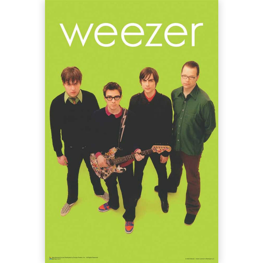 WEEZER ウィーザー - Green / ポスター 【公式 / オフィシャル】