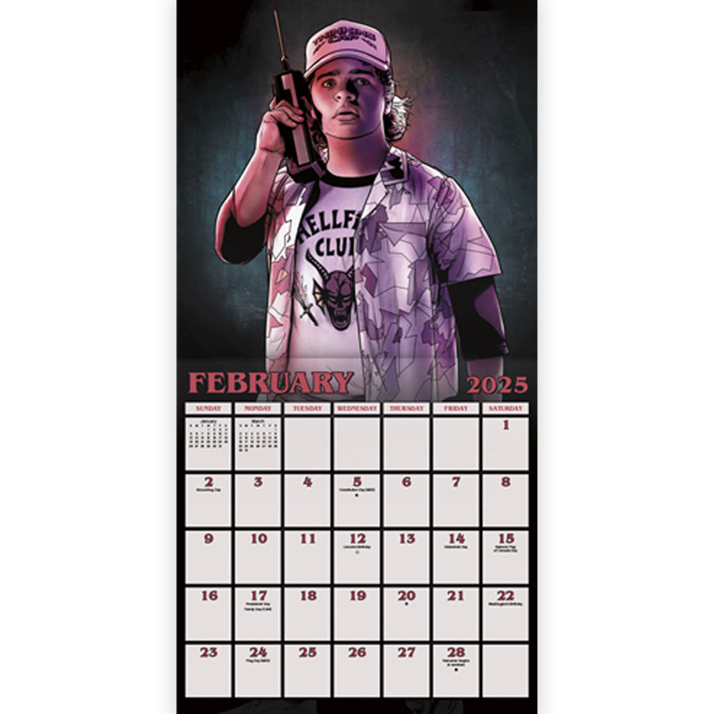 [Discontinued Last Sale/Special Price] STRANGER THINGS (Season 5 to be released in 2025) - CALENDAR 2025 / Calendar/Diary