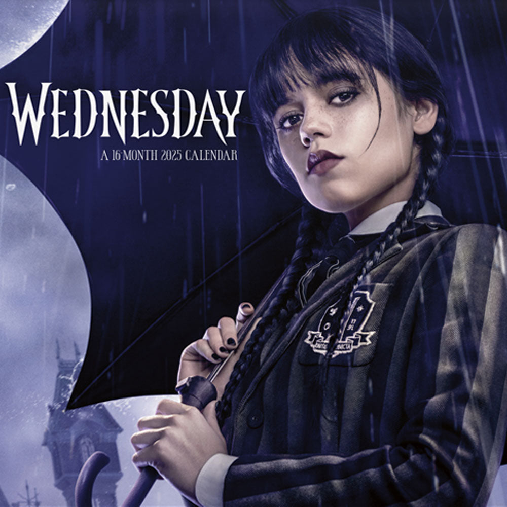 【廃番ラスト販売/特別価格】WEDNESDAY ウェンズデー (シーズン2 8月6日 配信 ) - CALENDAR 2025 / カレンダー・ダイアリー 【公式 / オフィシャル】