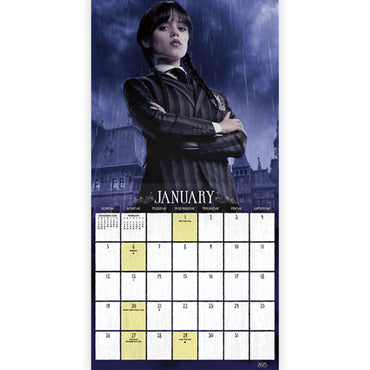 【廃番ラスト販売/特別価格】WEDNESDAY ウェンズデー (シーズン2 8月6日 配信 ) - CALENDAR 2025 / カレンダー・ダイアリー 【公式 / オフィシャル】