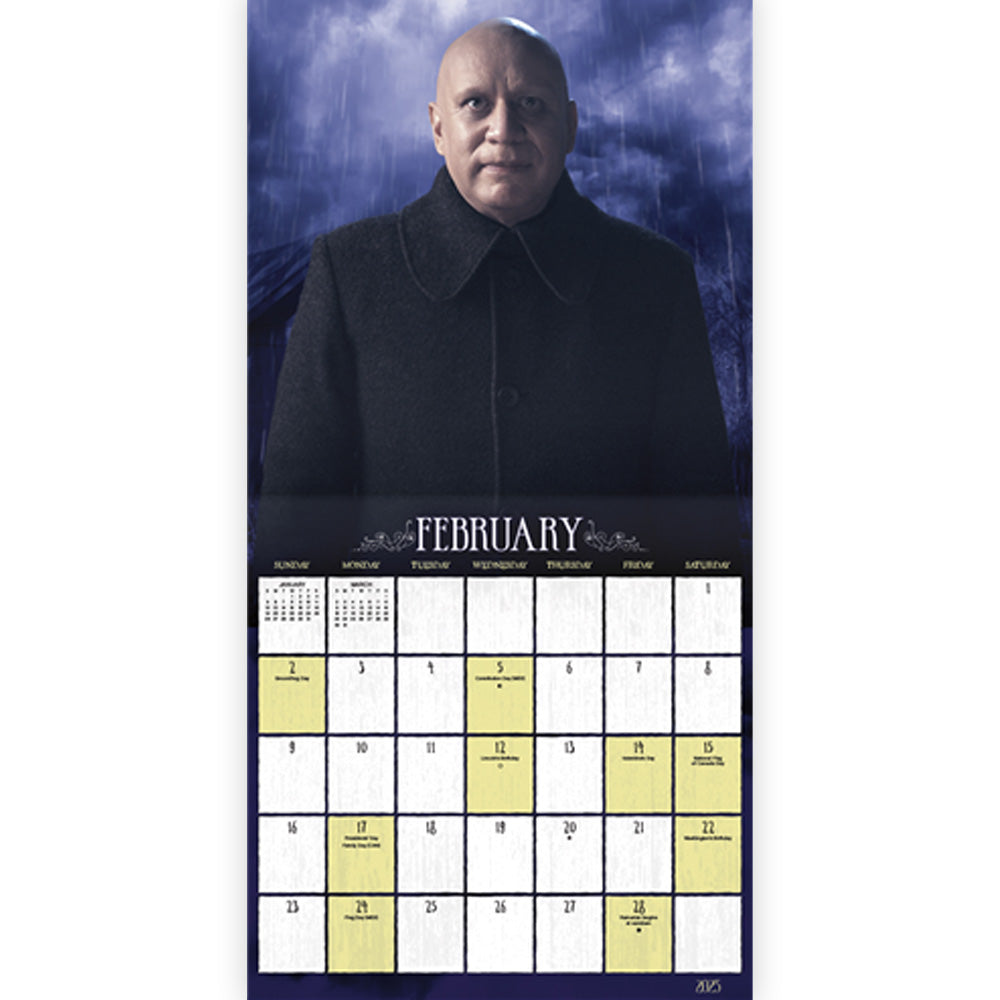 【廃番ラスト販売/特別価格】WEDNESDAY ウェンズデー (シーズン2 8月6日 配信 ) - CALENDAR 2025 / カレンダー・ダイアリー 【公式 / オフィシャル】