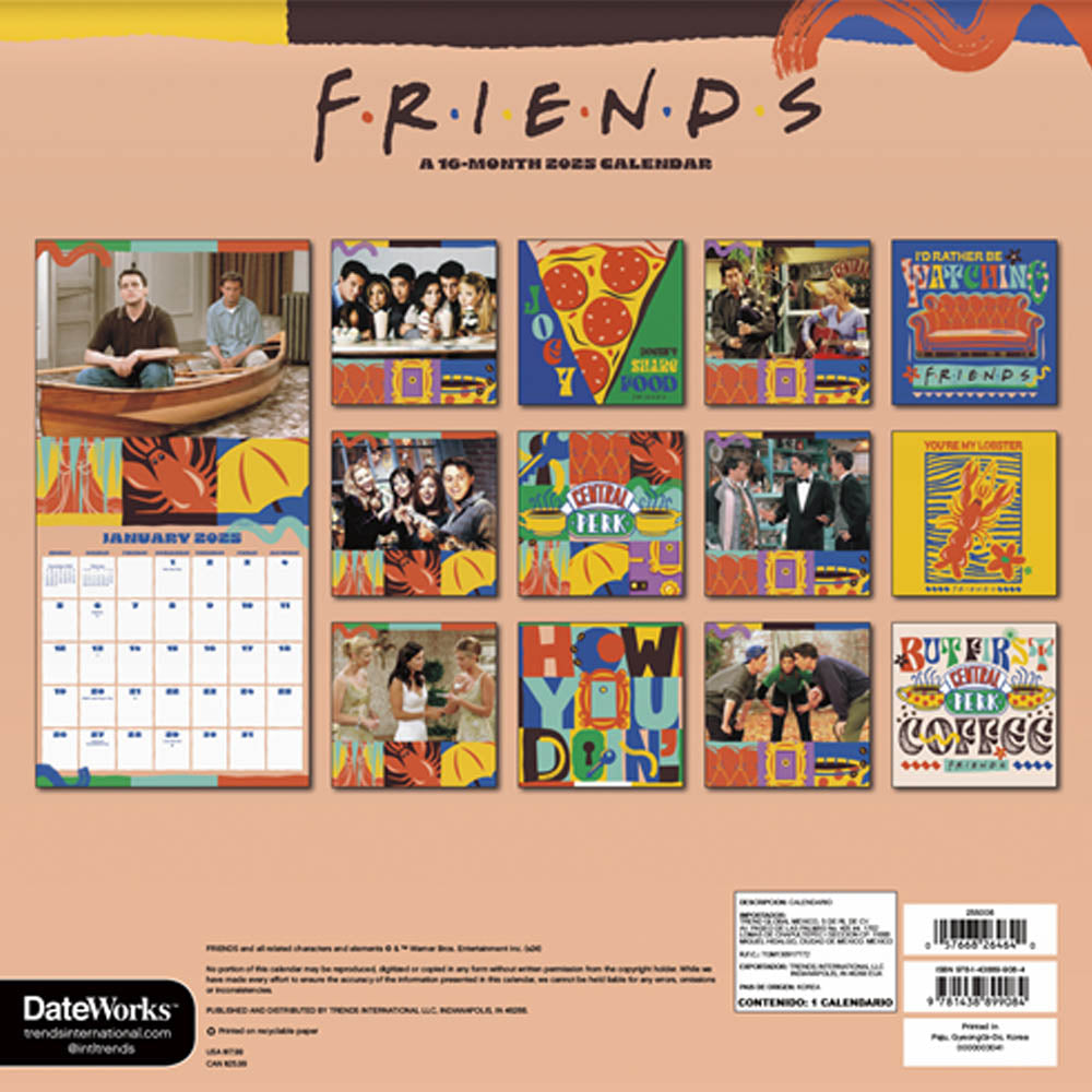 
                  
                    【廃番ラスト販売/特別価格】FRIENDS フレンズ - CALENDAR 2025 / カレンダー・ダイアリー
                  
                